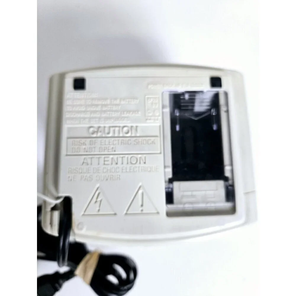 Vintage Sony ICF-C150 Digicube Ivory Alarm Clock AM/FM Radio Works Great